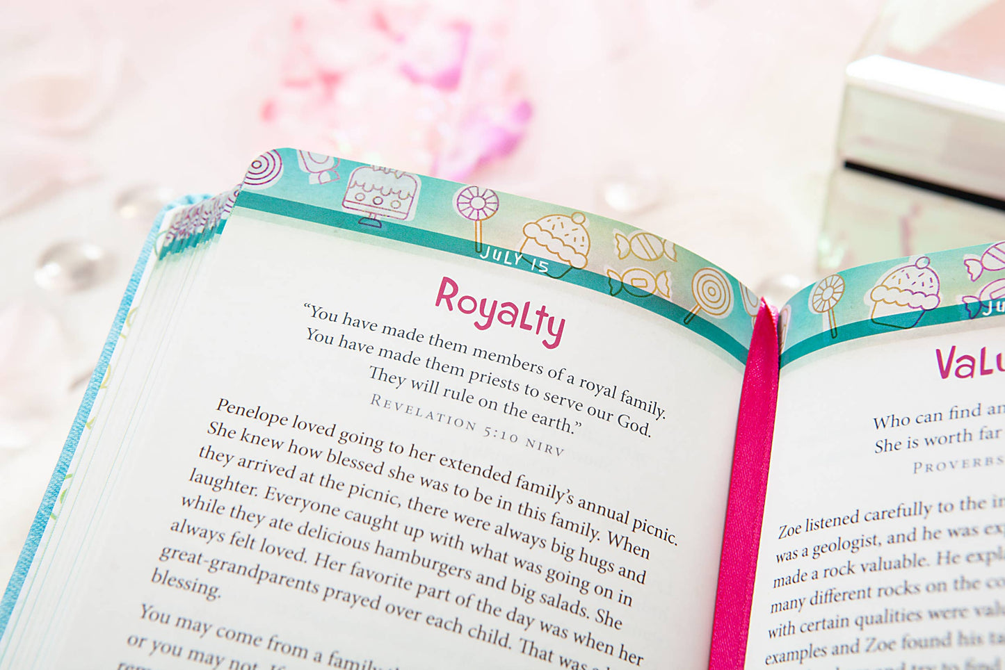 A Daily Word for Girls (Devotional, Easter Basket Ideas)