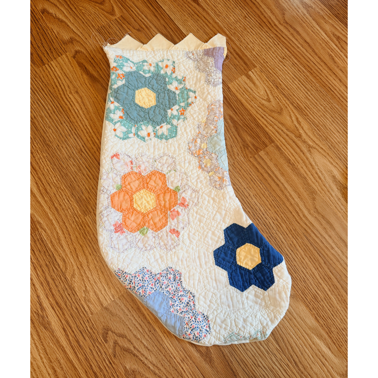 Vintage Quilt Stocking 99