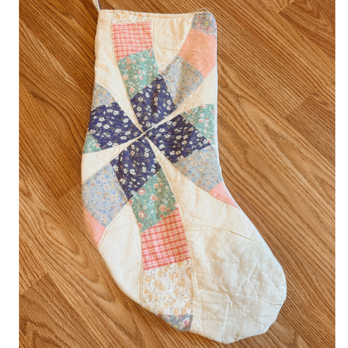 Vintage Quilt Stocking 101