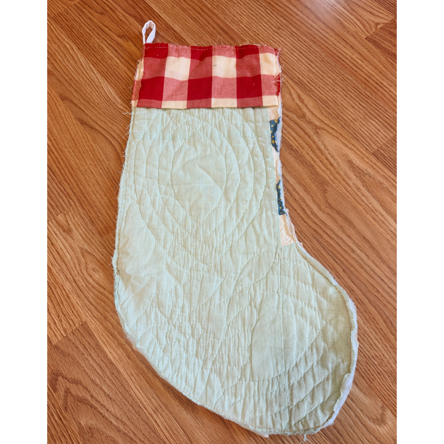 Vintage Quilt Stocking 104