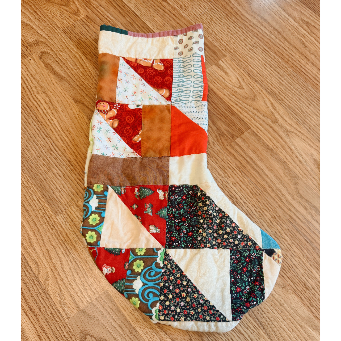 Vintage Quilt Stocking 91