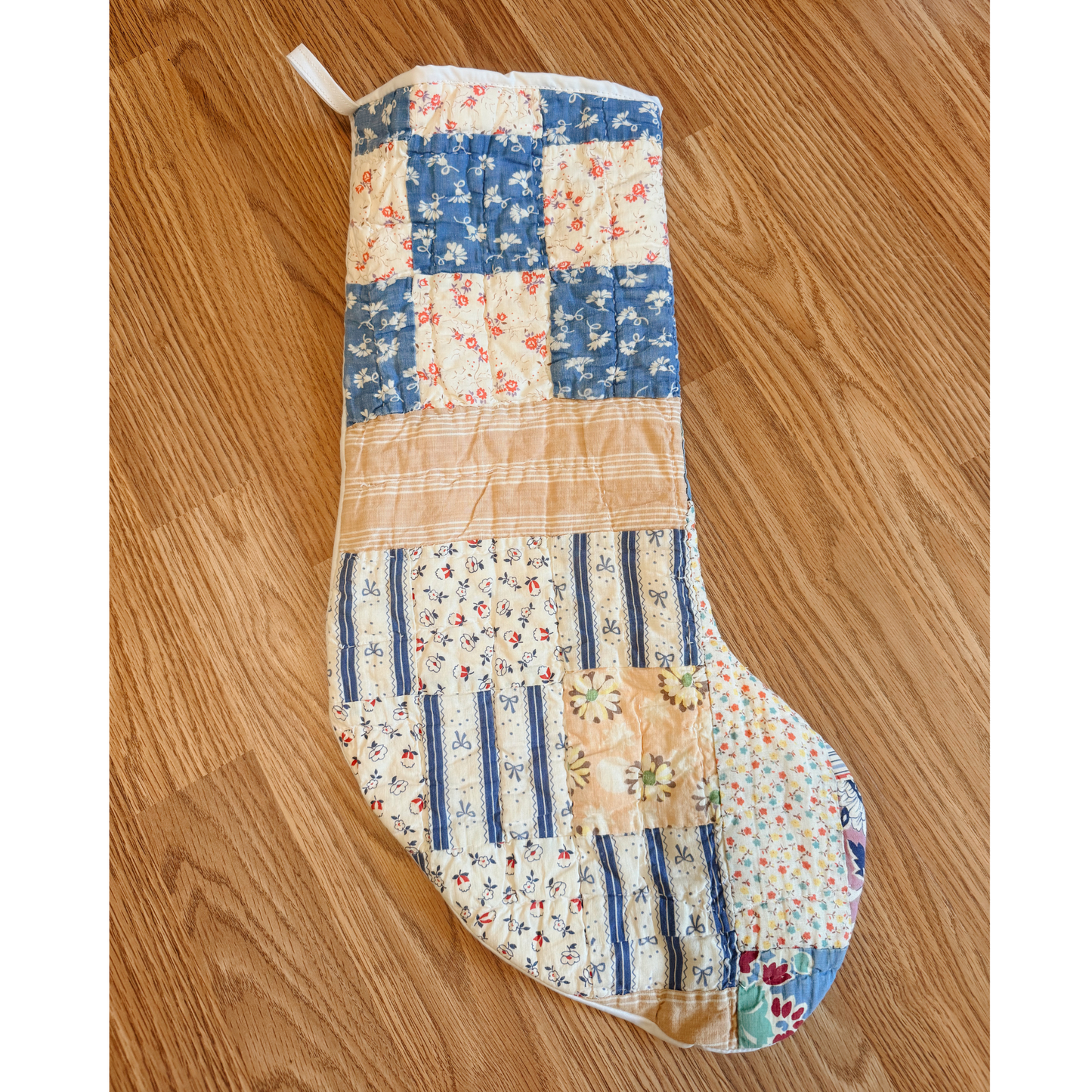 Vintage Quilt Stocking 112