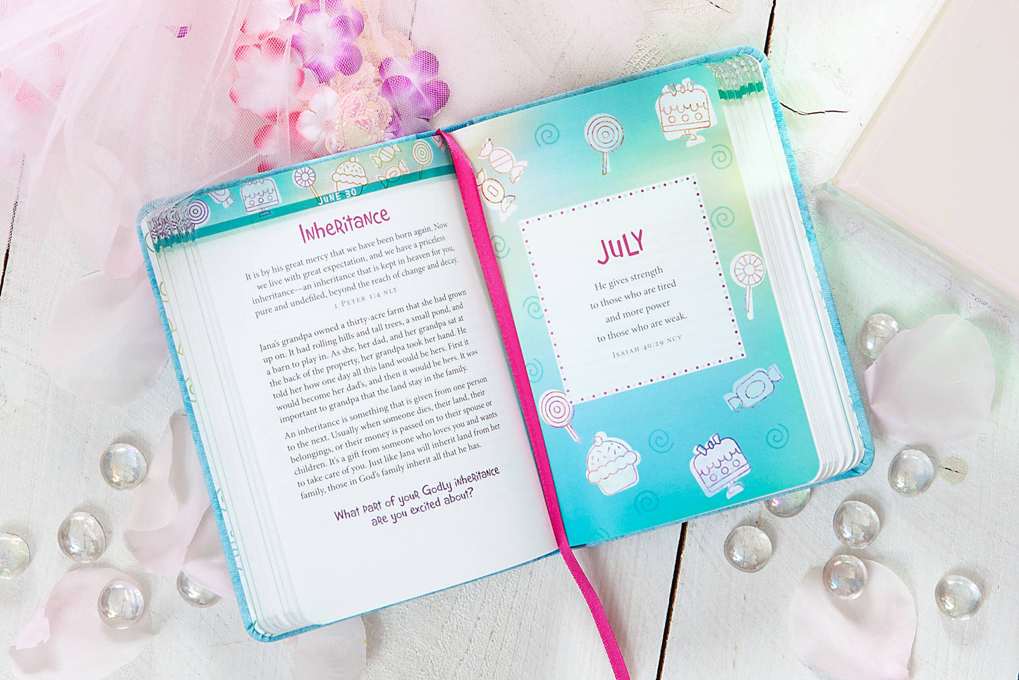 A Daily Word for Girls (Devotional, Easter Basket Ideas)