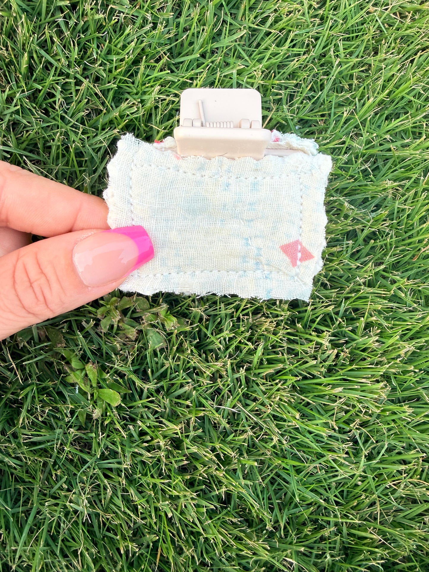 Vintage Quilt Claw Clip 2in 36