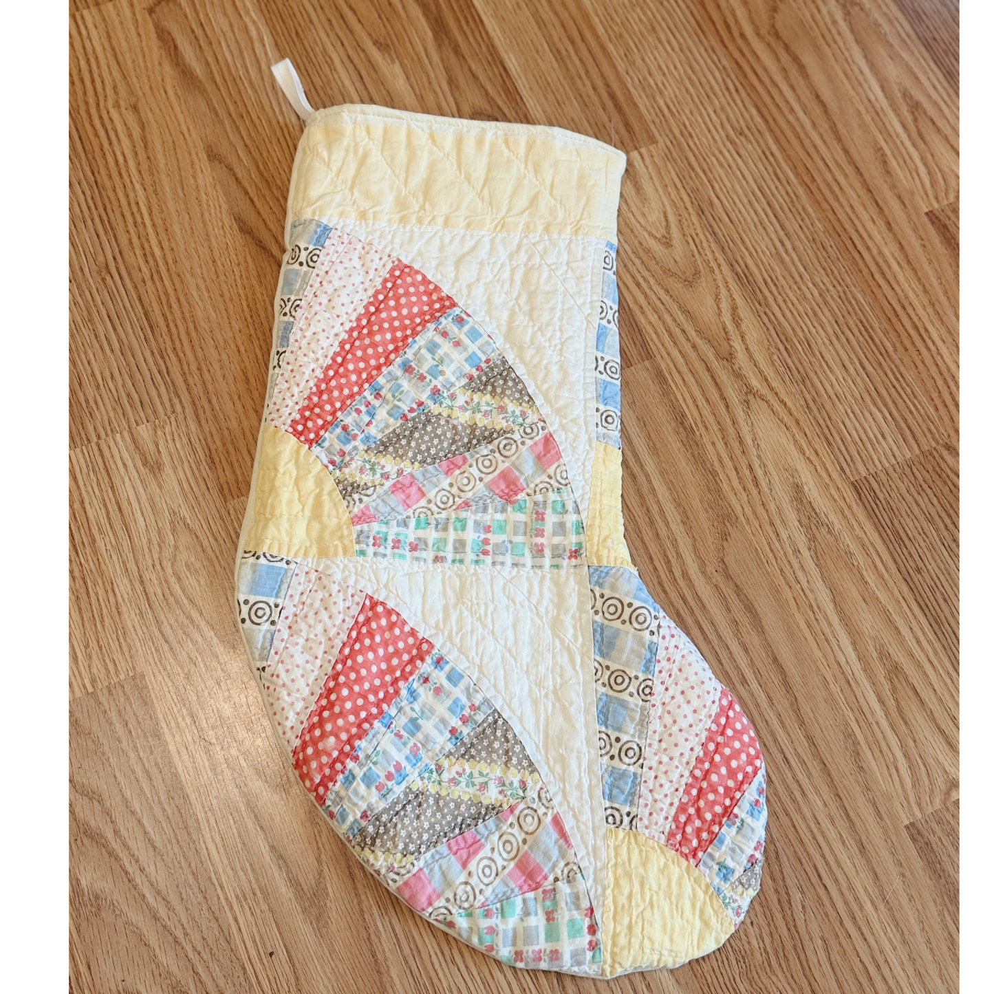 Vintage Quilt Stocking 114