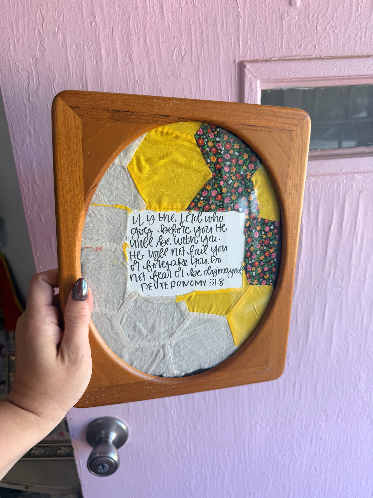 8x10 Deuteronomy 31:8
