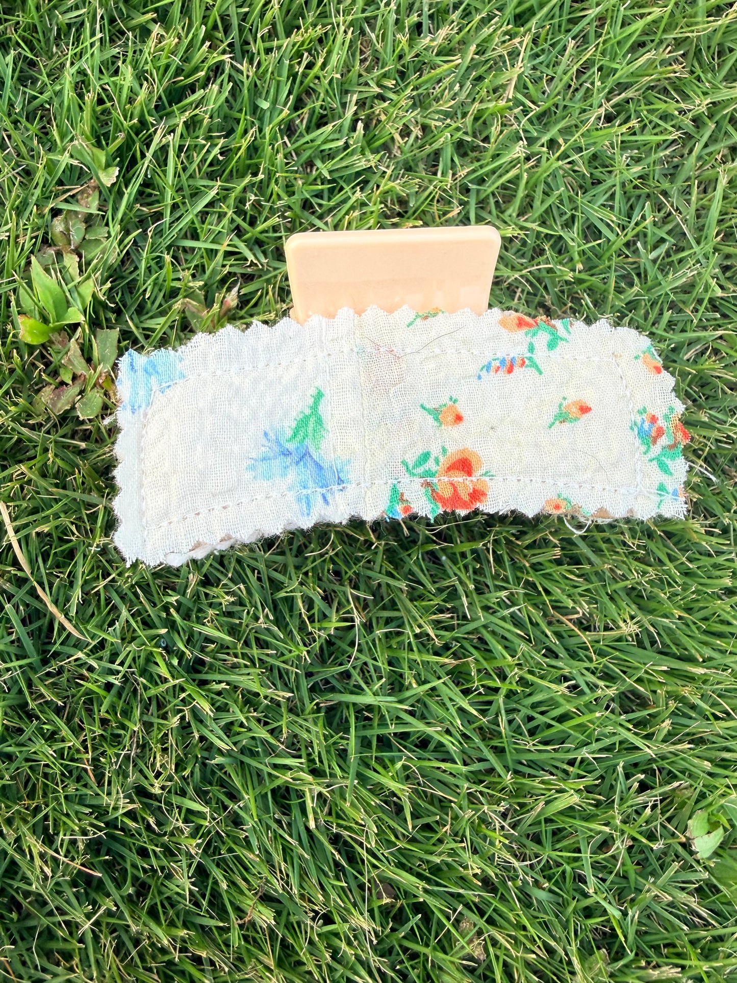 Vintage Quilt Claw Clip 3.5in 50