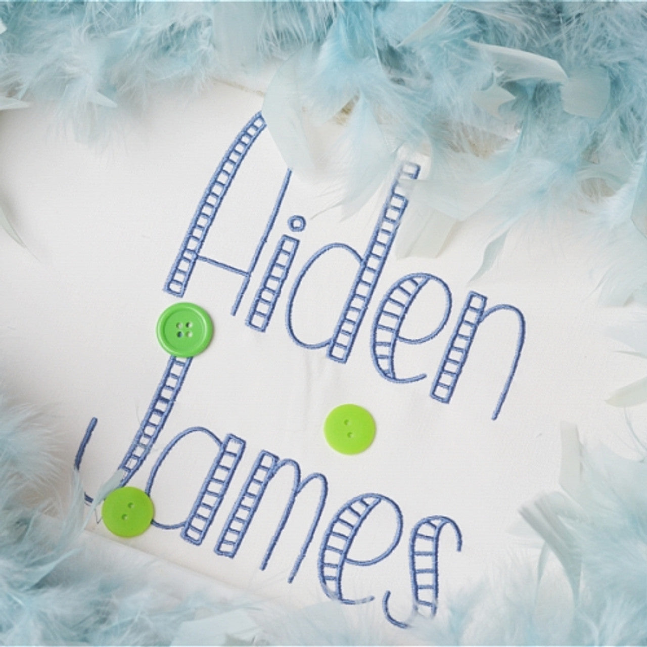 Name Embroidered Tee or Sweatshirt-Aiden Font