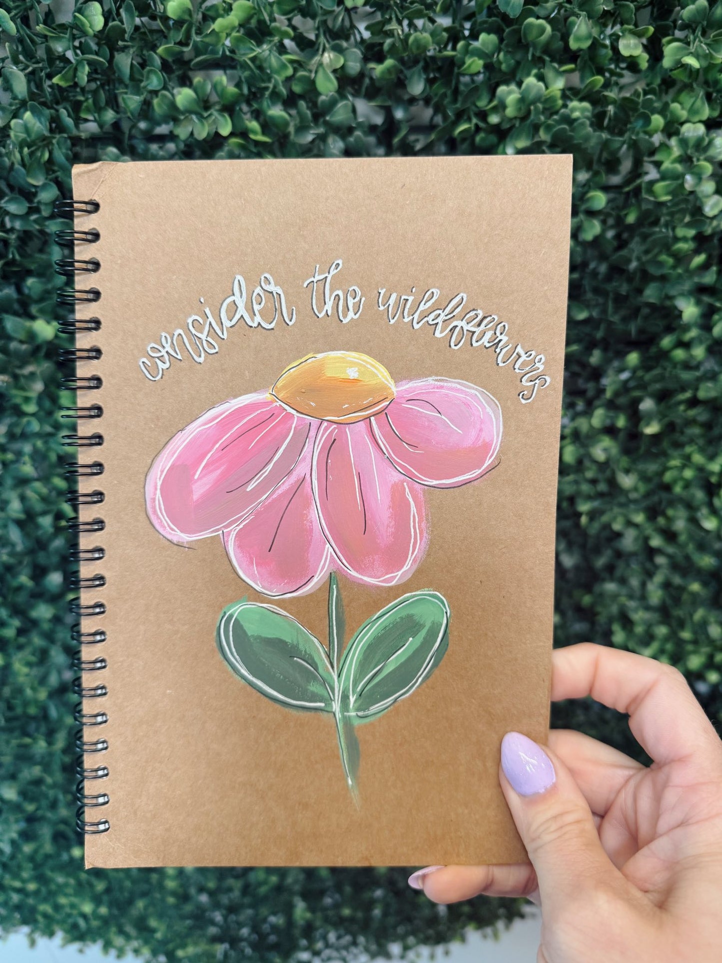 Handpainted Journal- 5202