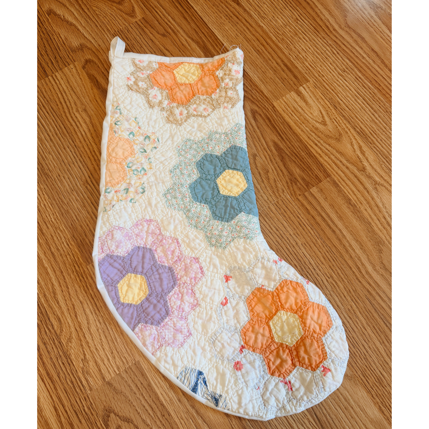 Vintage Quilt Stocking 95