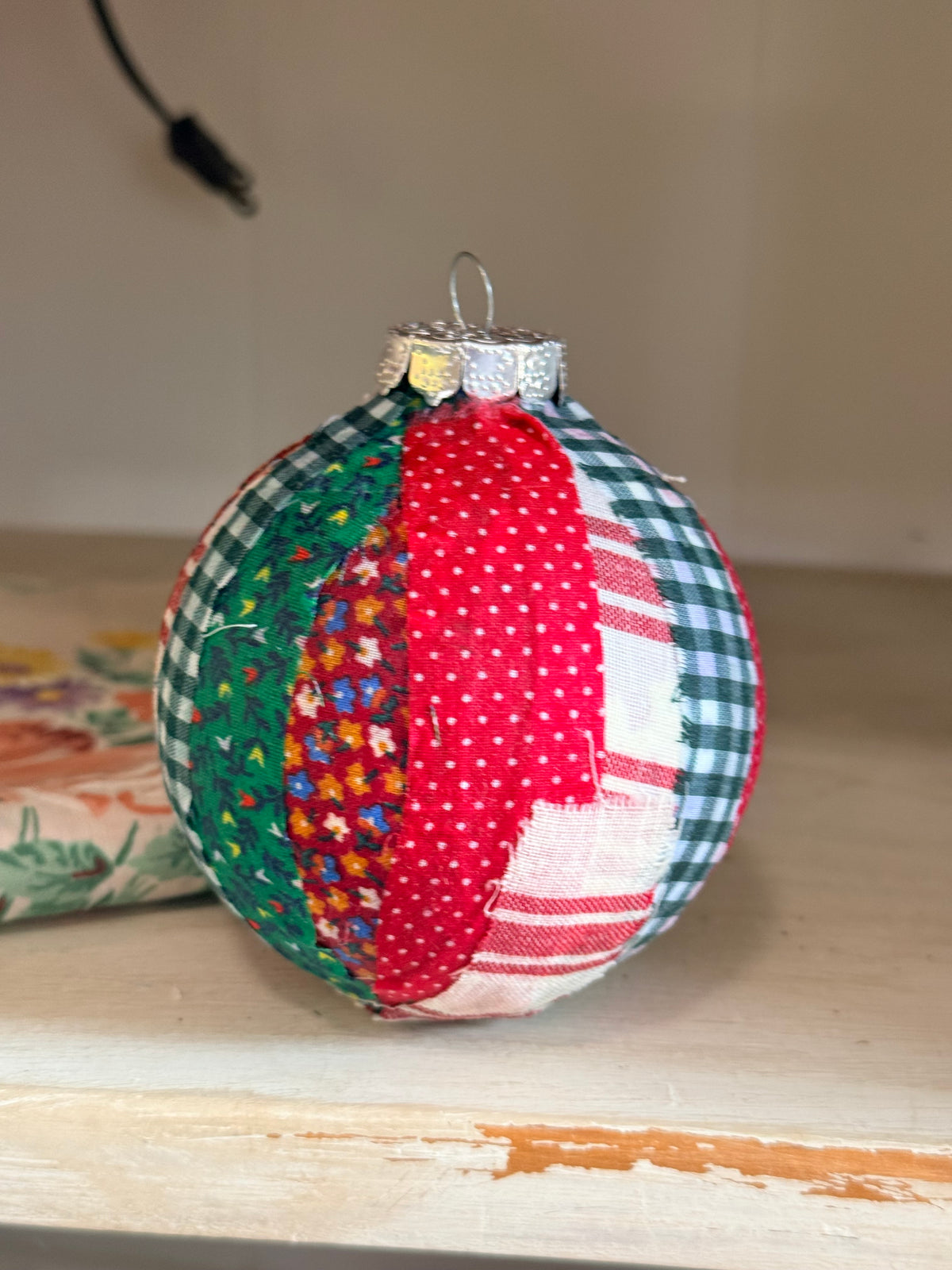 Vintage Fabric Ornament