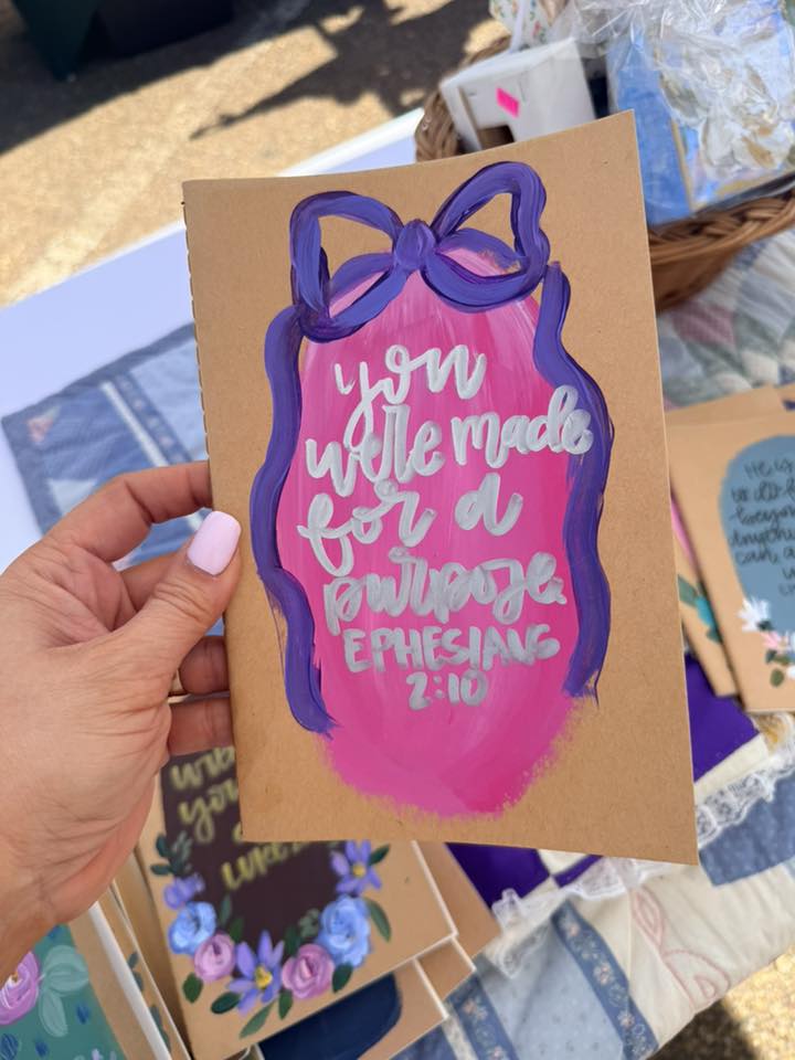 Handpainted Journal-36