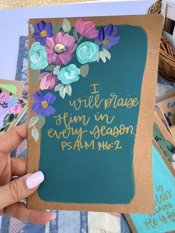 Handpainted Journal-16