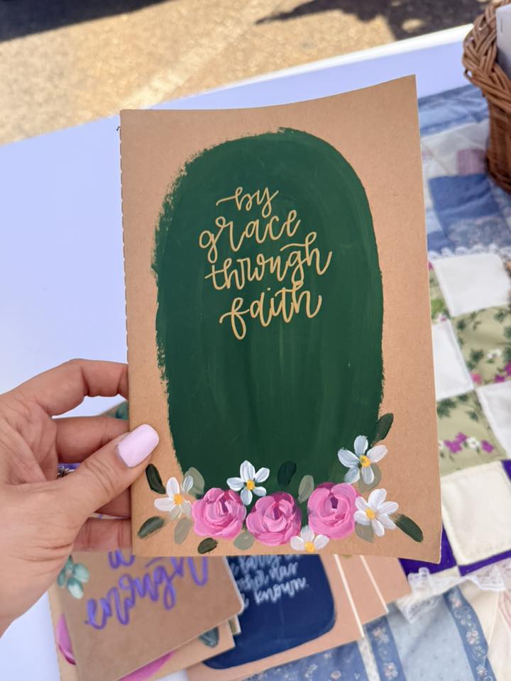 Handpainted Journal-29