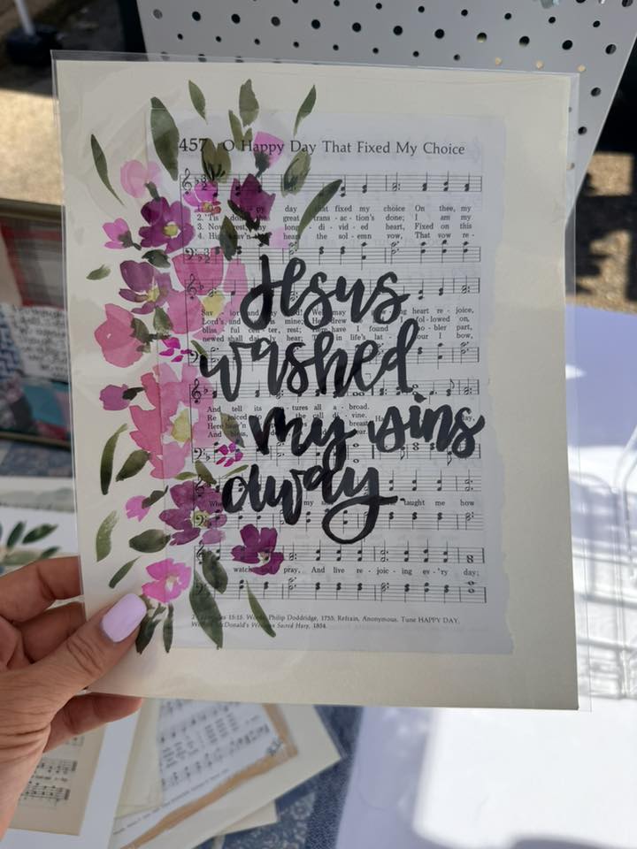 Handpainted Hymn- 6