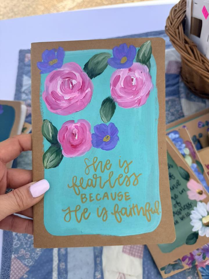 Handpainted Journal-15