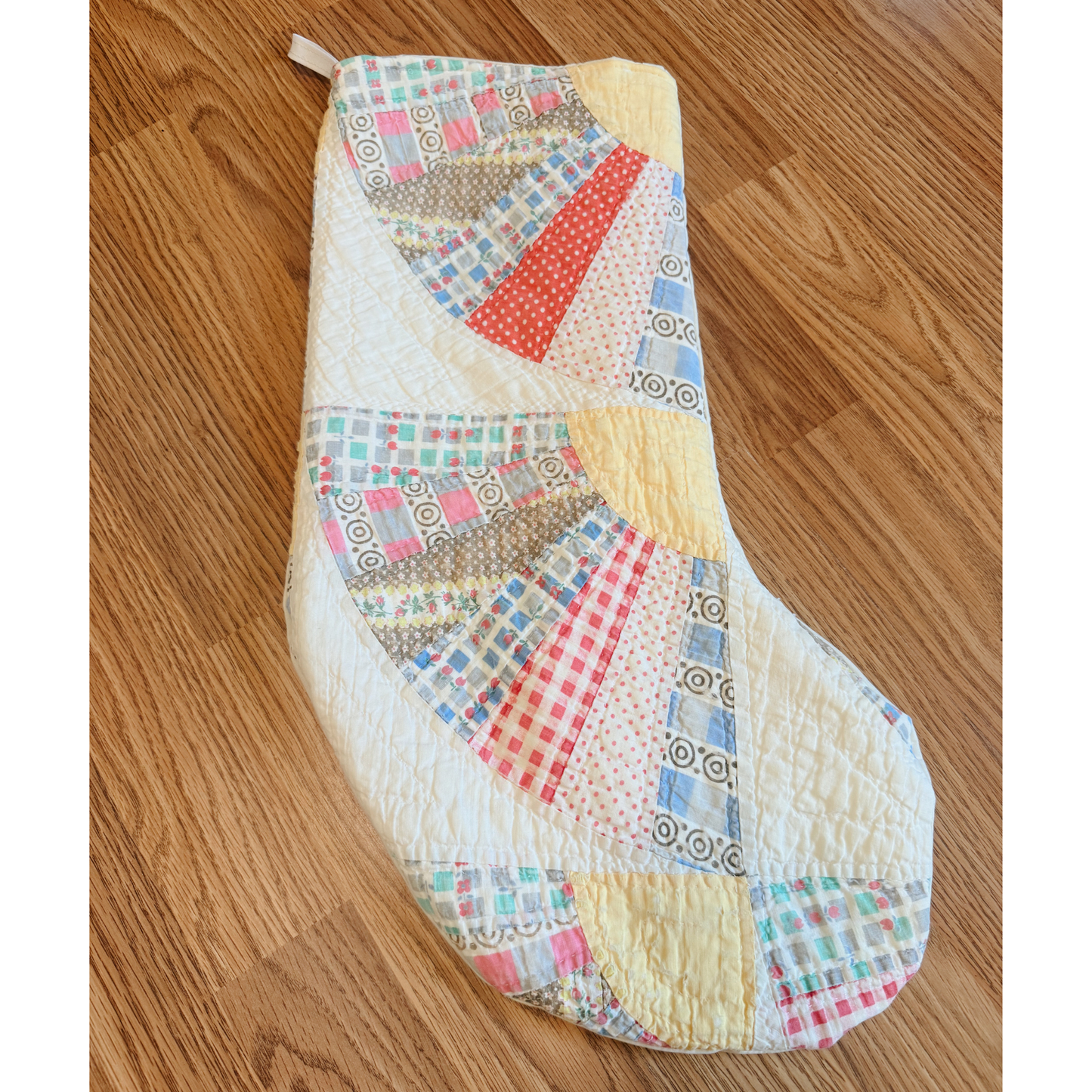 Vintage Quilt Stocking 94