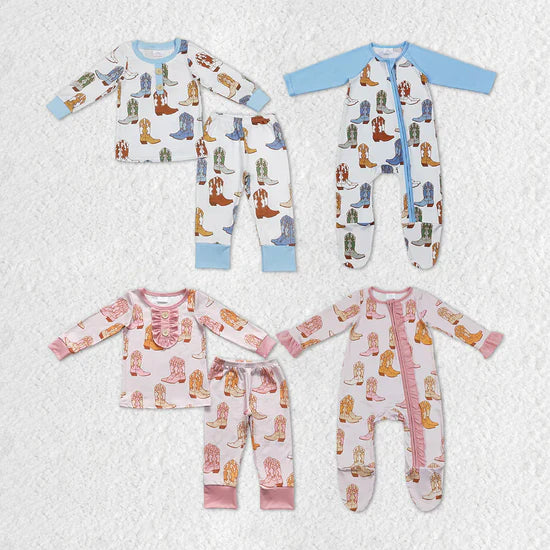Western Boots Pajamas