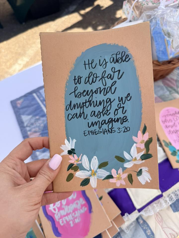 Handpainted Journal-37