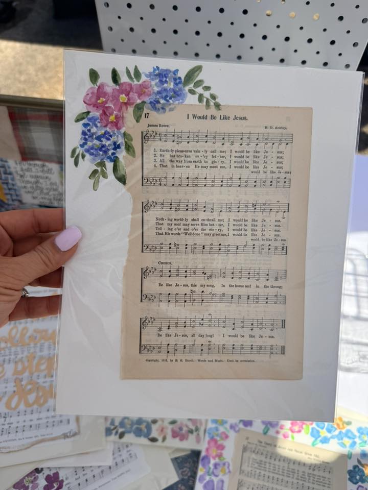 Handpainted Hymn- 3