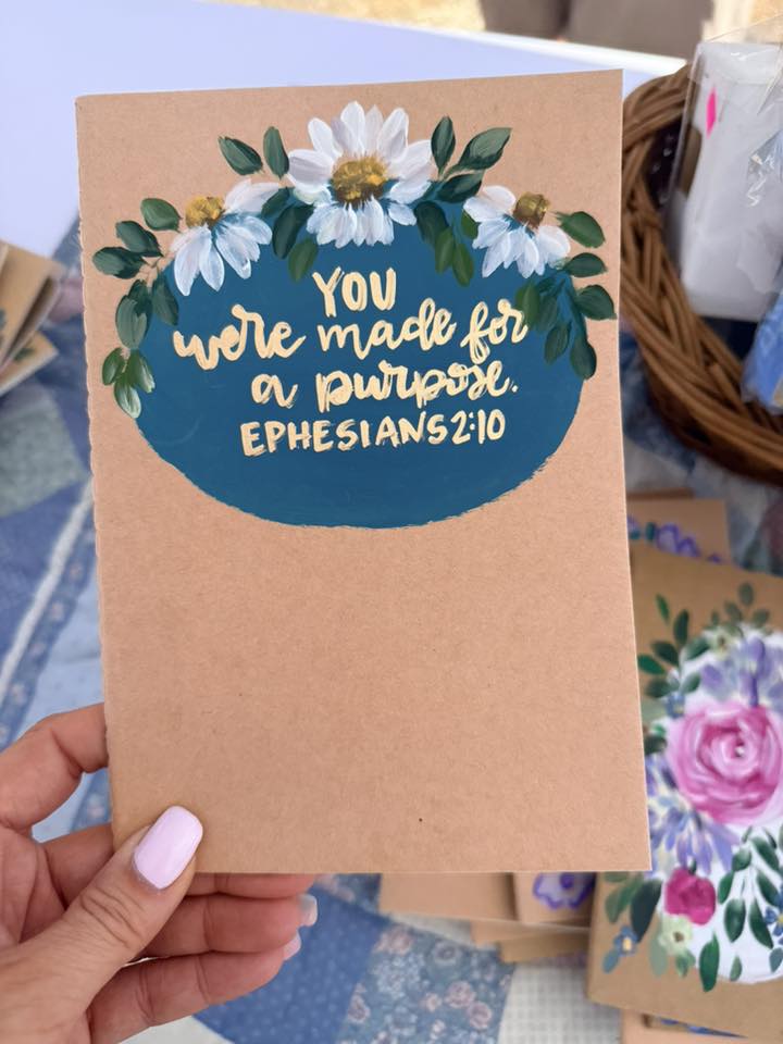 Handpainted Journal-9