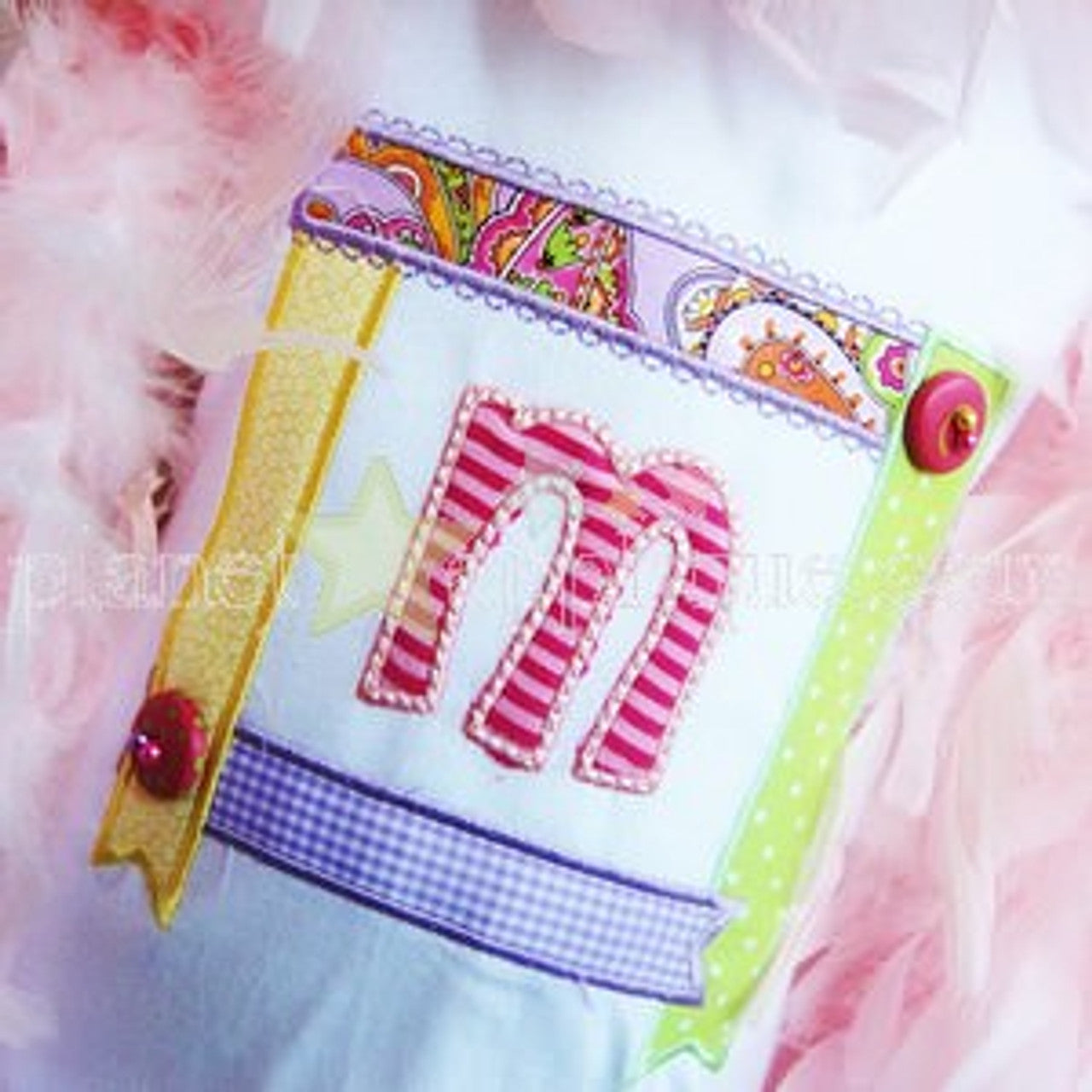 Frame Initial Applique