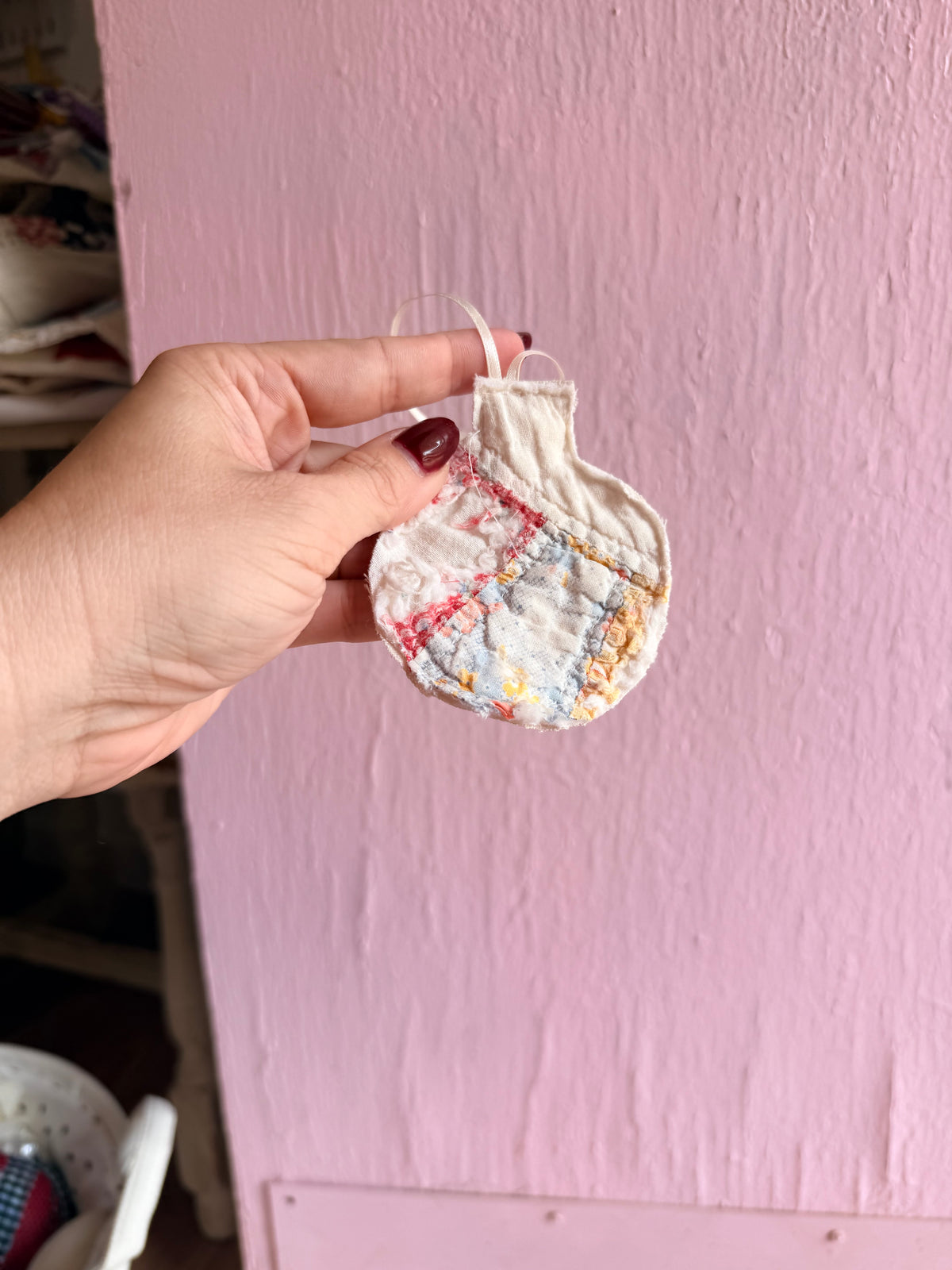 Vintage Quilt Ornament