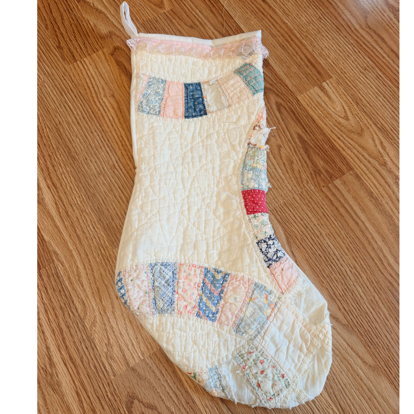 Vintage Quilt Stocking 98