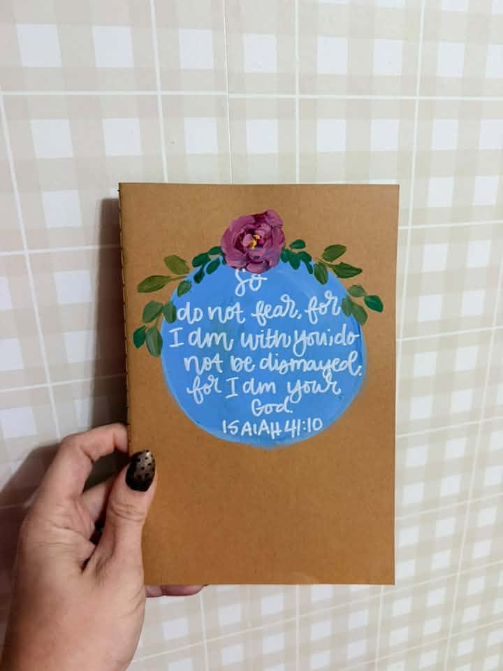 Handpainted Journal-53