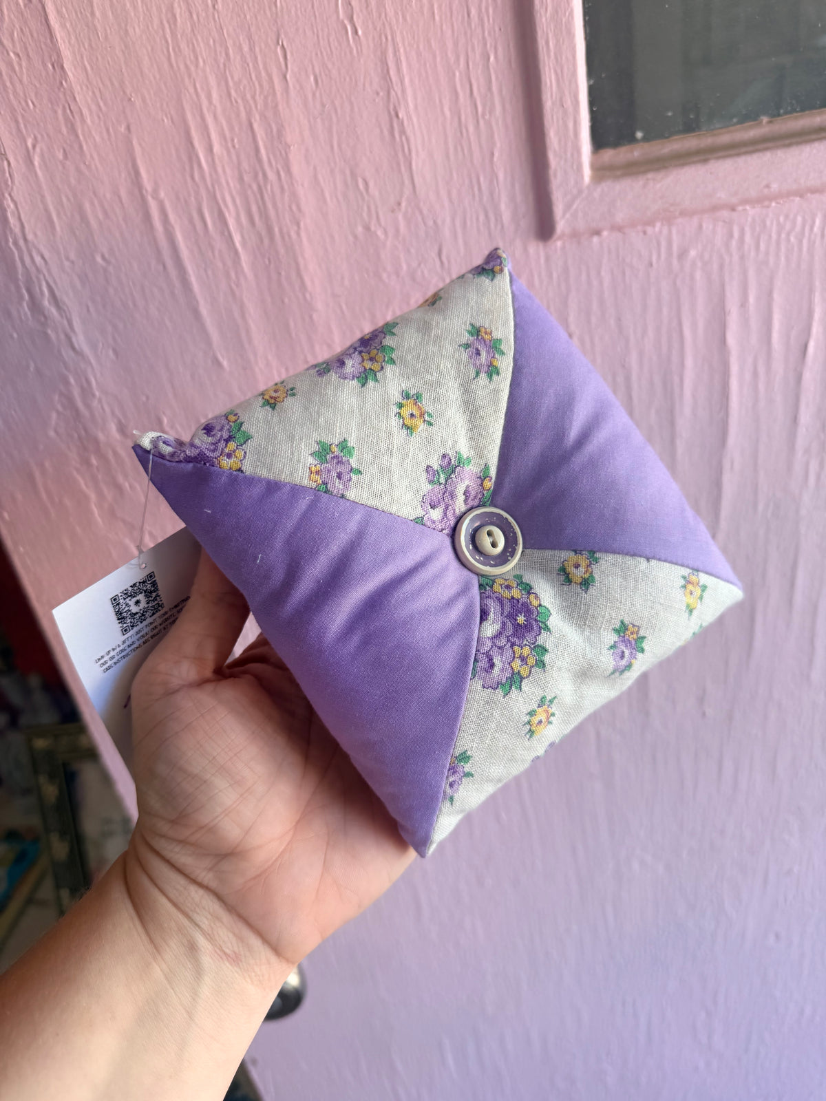 Vintage Patchwork Pin Cushion