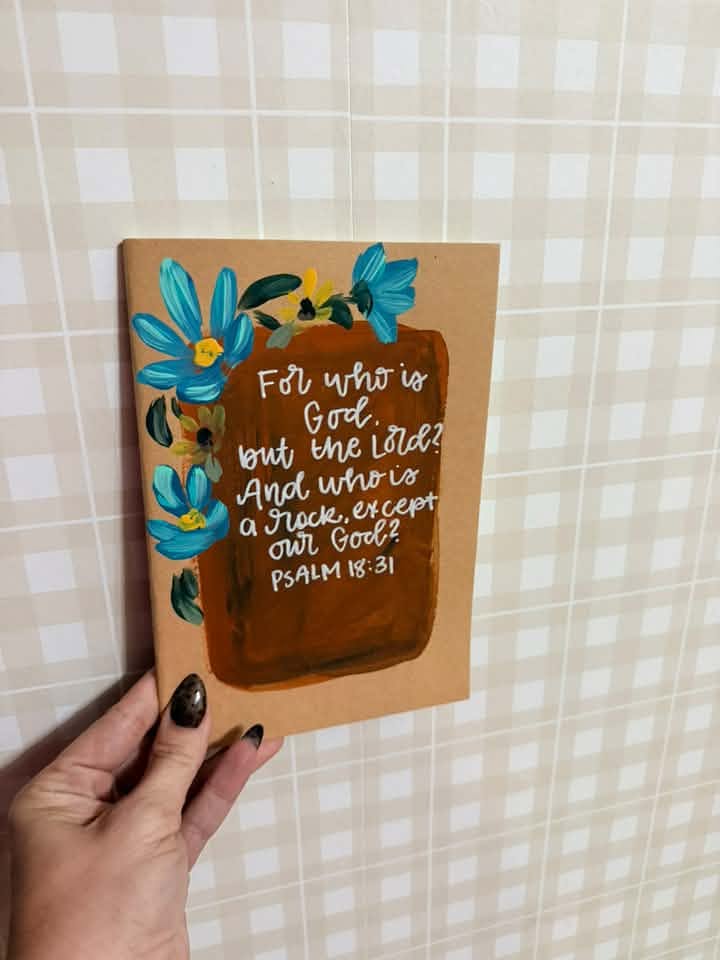 Handpainted Journal-54