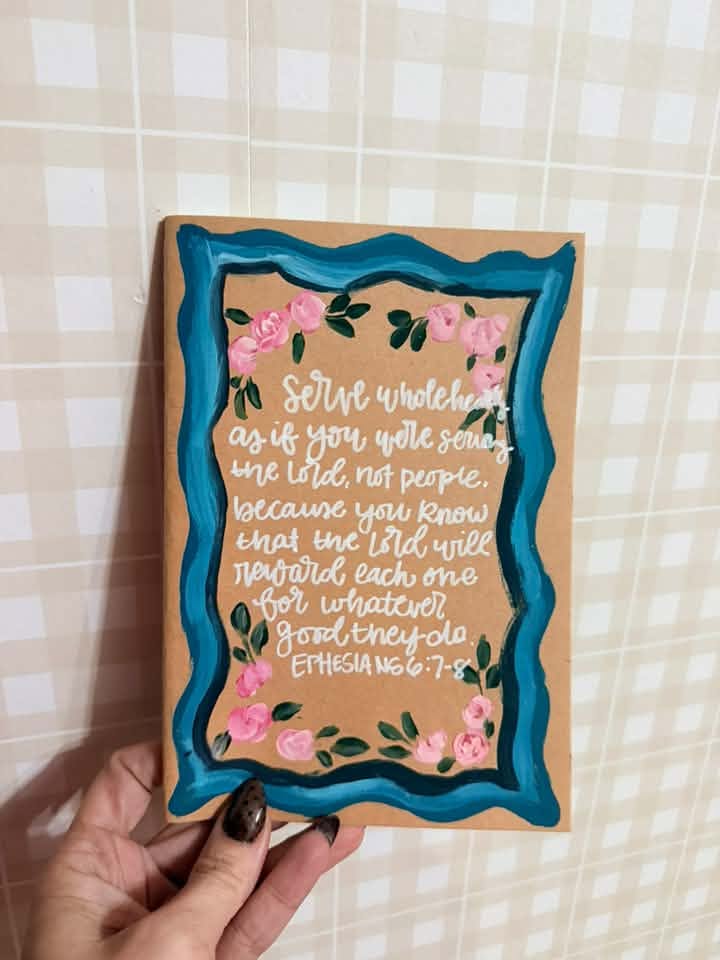 Handpainted Journal-73