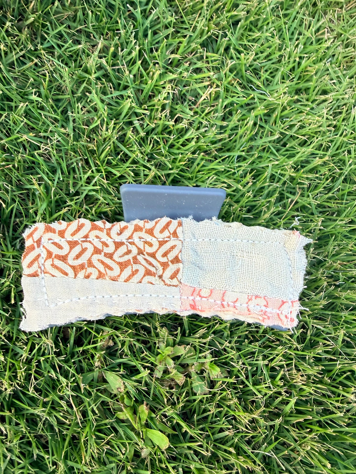 Vintage Quilt Claw Clip 3.5in 40