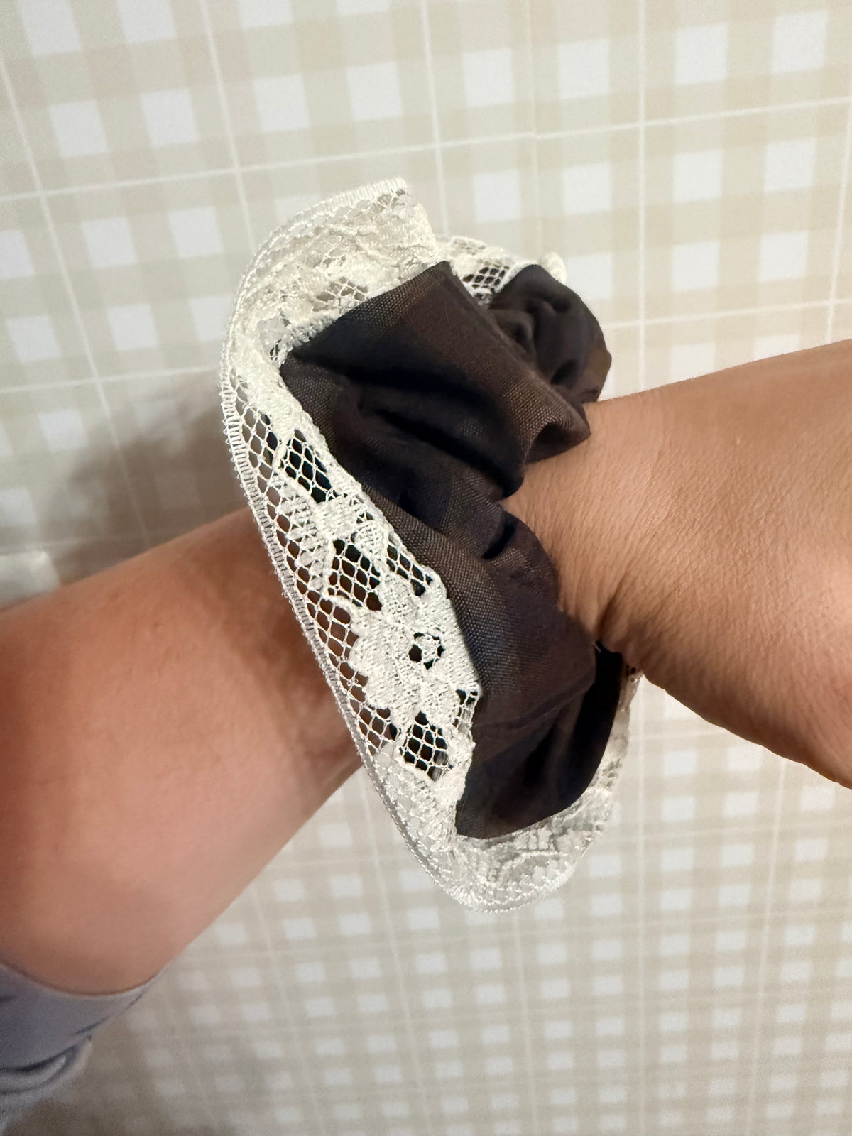 Vintage Fabric Scrunchies
