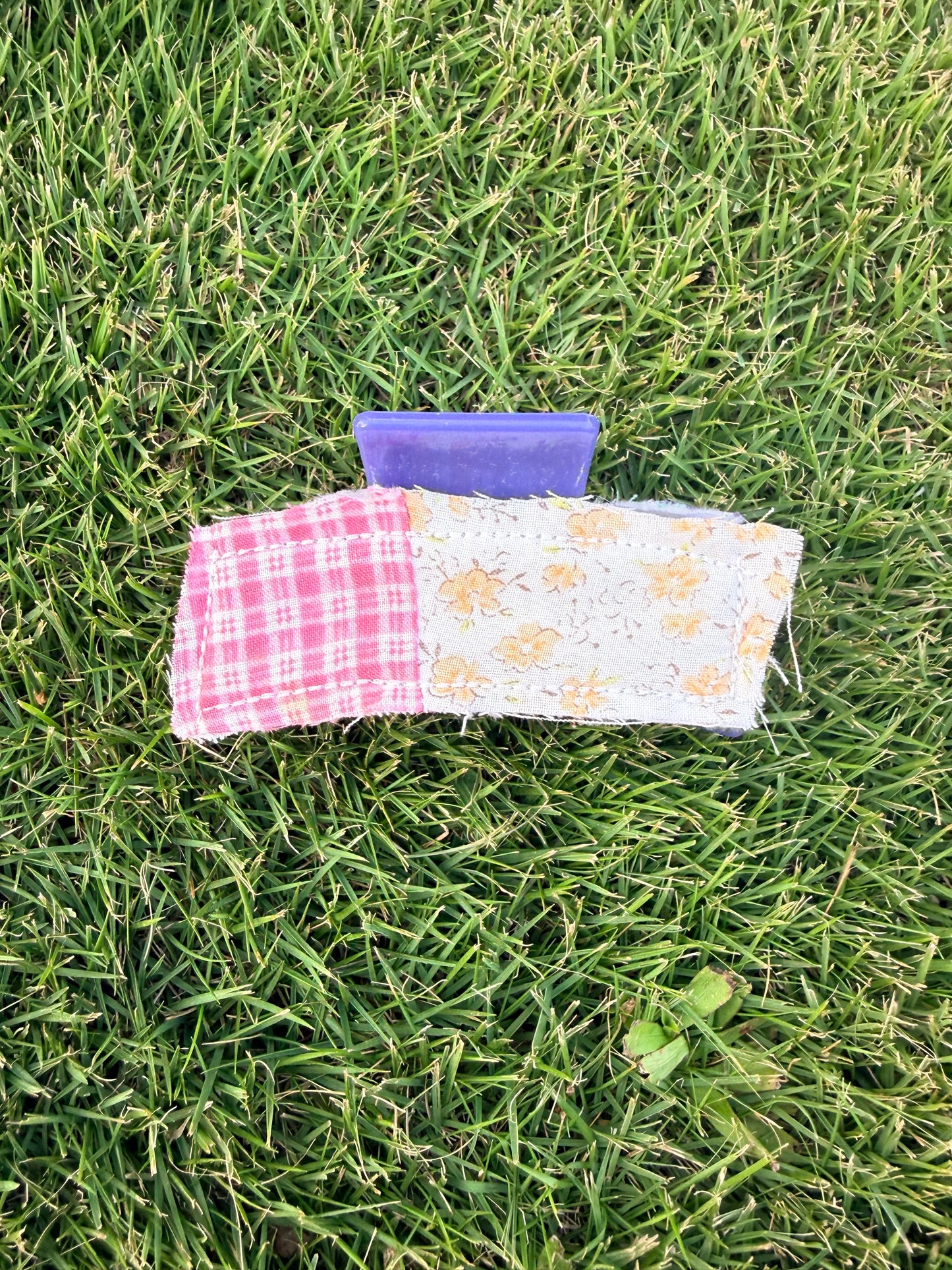 Vintage Quilt Claw Clip 3.5in 60