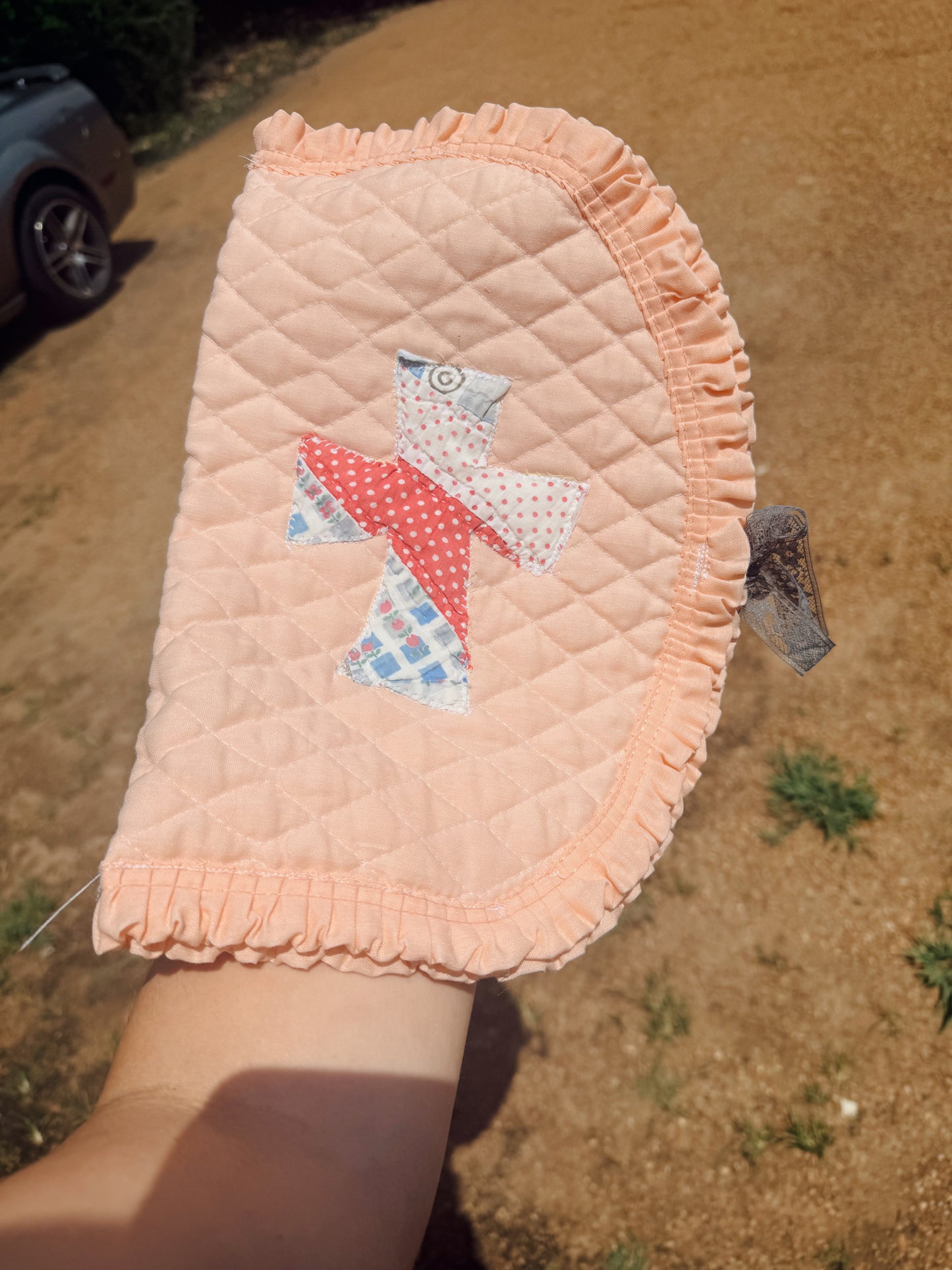 Cross Bible Sleeve