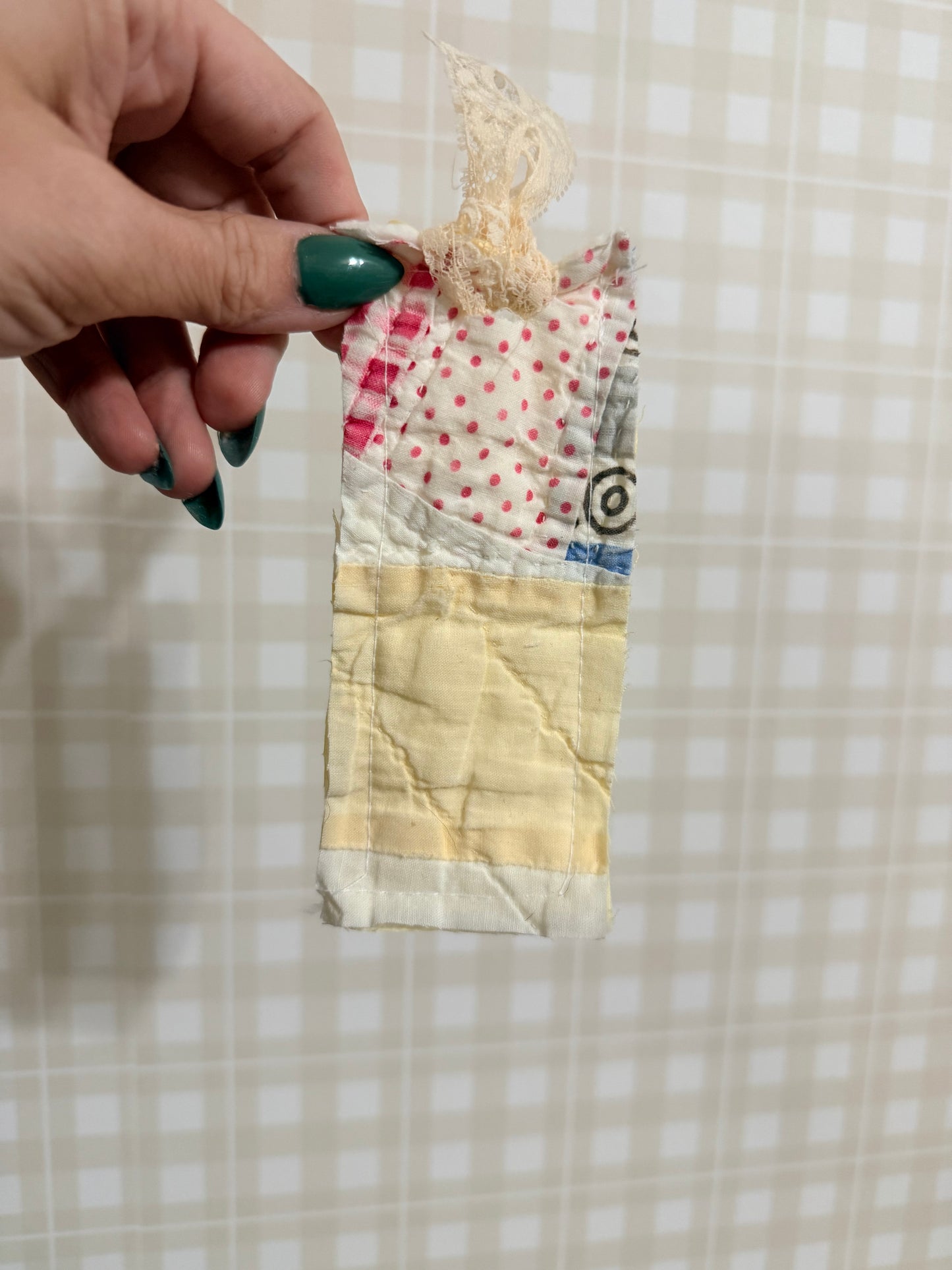 Vintage Quilt Bookmark