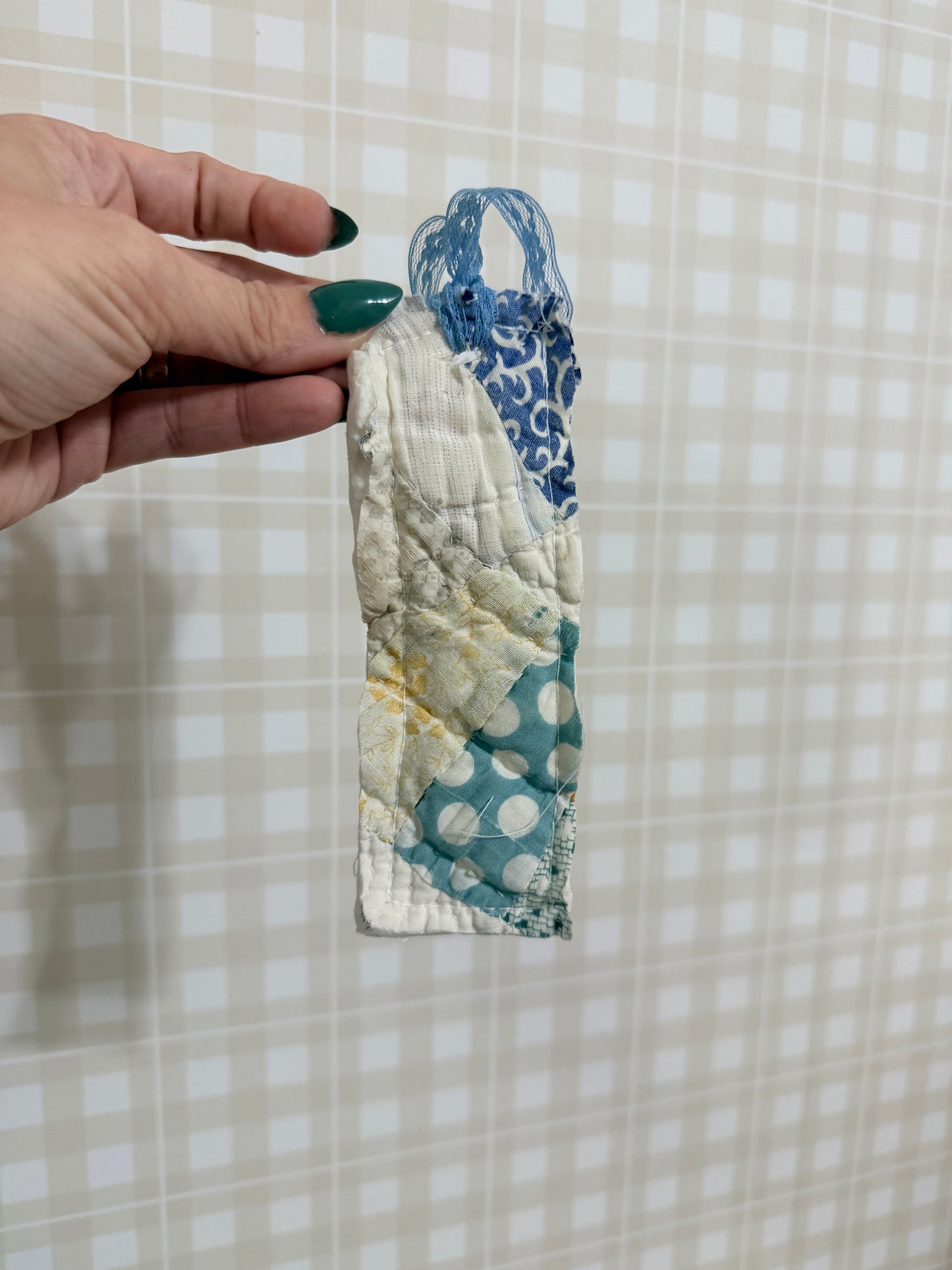 Vintage Quilt Bookmark