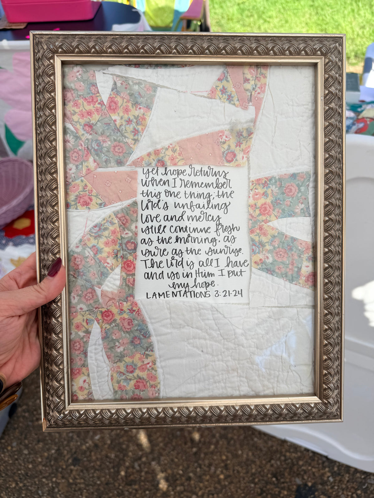 9x12 Lamentations 3:21-24