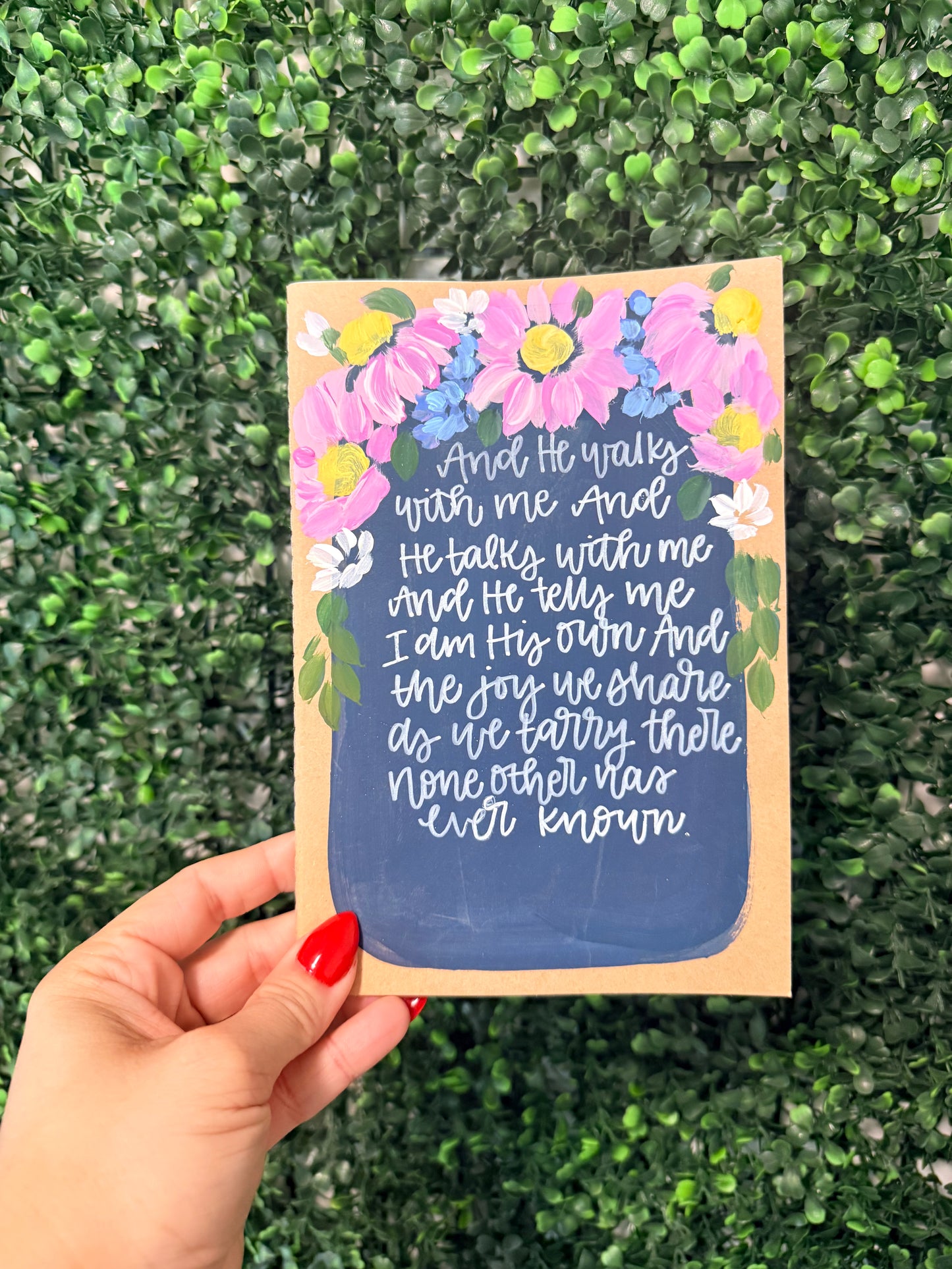 Handpainted Journal-42