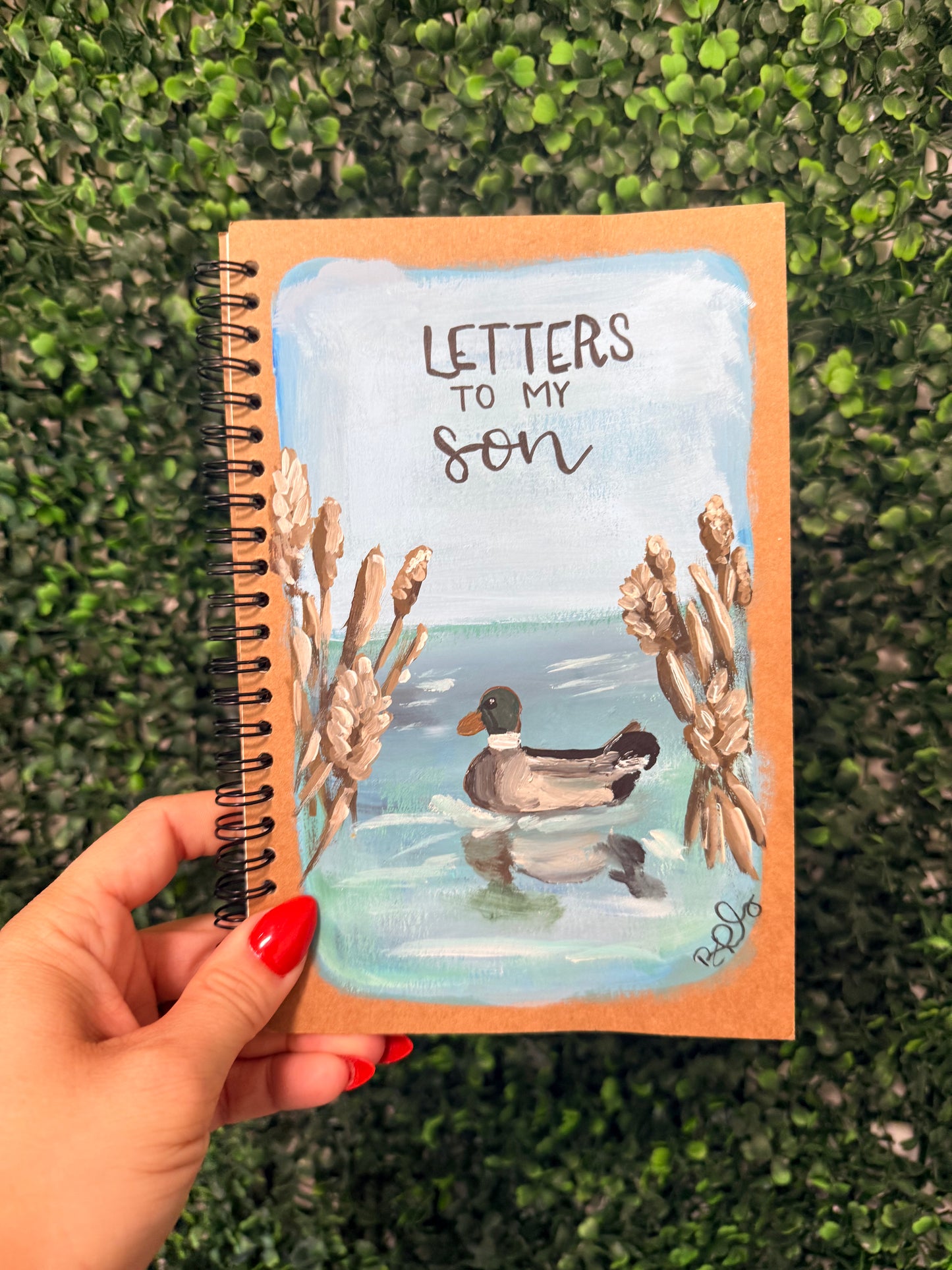 Handpainted Journal-44