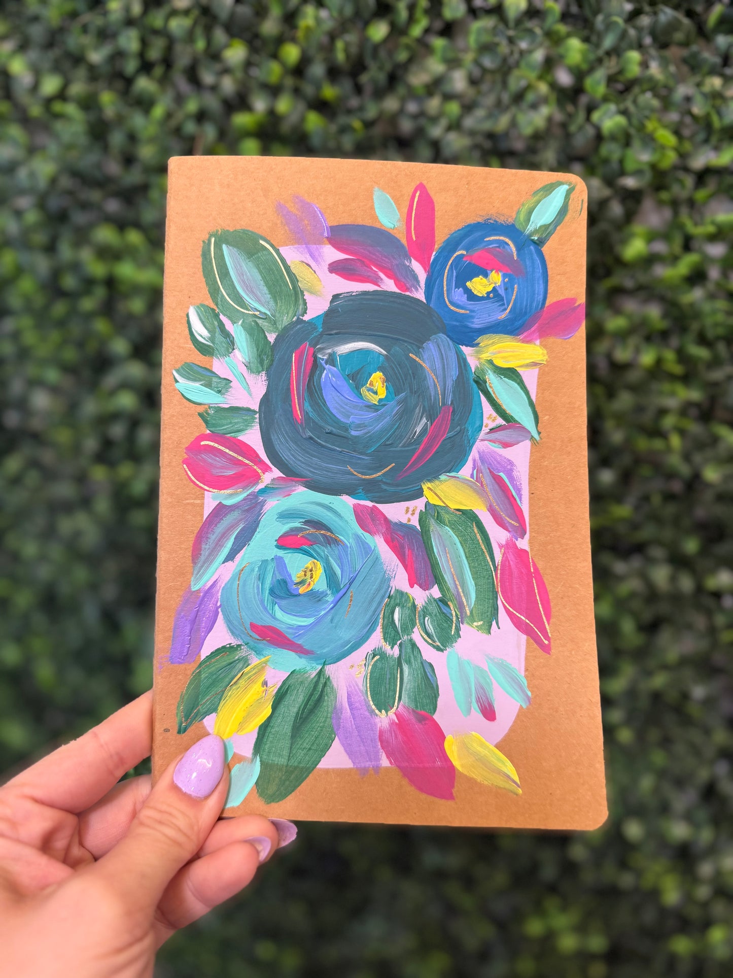 Handpainted Journal- 5200