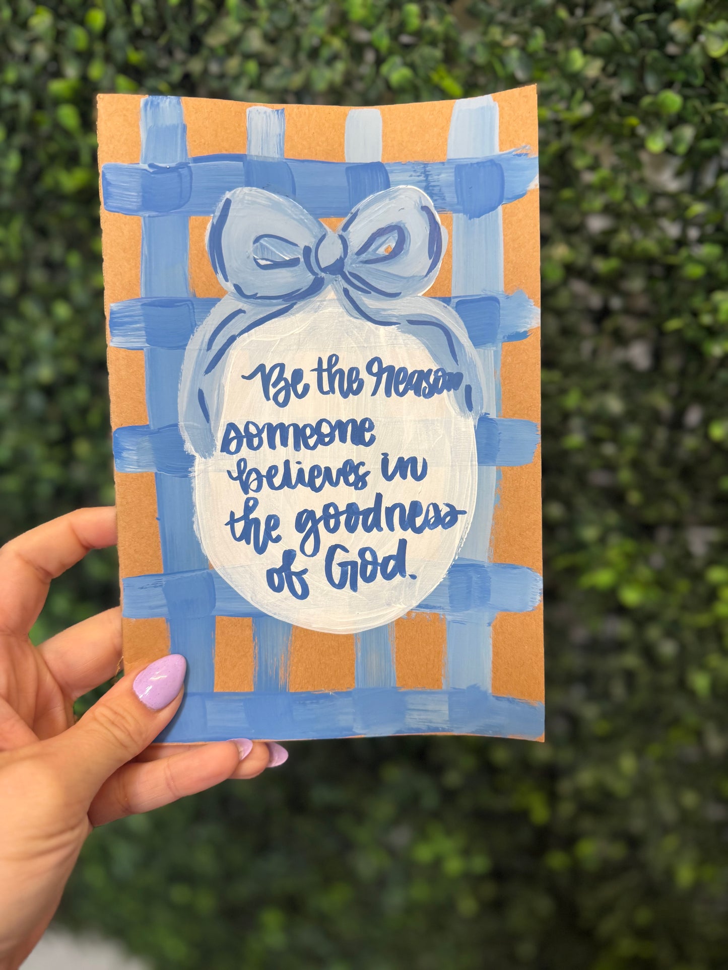 Handpainted Journal- 5184