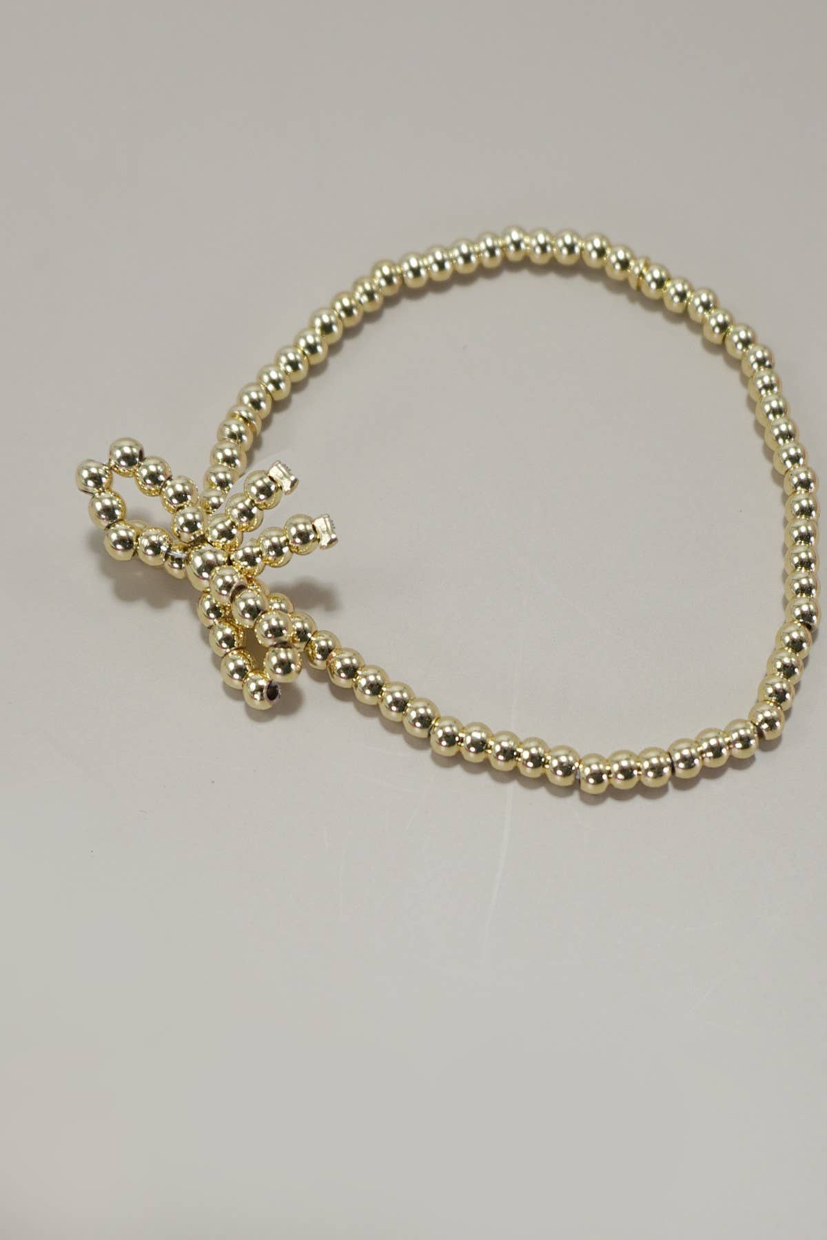 18K STAINLESS STEEL TARNISH FREE BOW BRACELET | 40B122