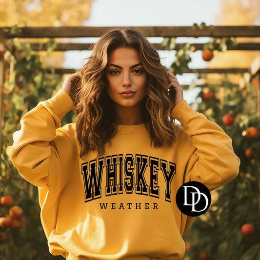 Oversized Whiskey Weather