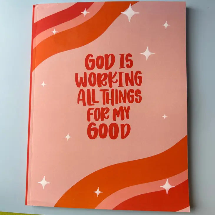 He Works All Things For Good Prayer Journal | Romans 8:28