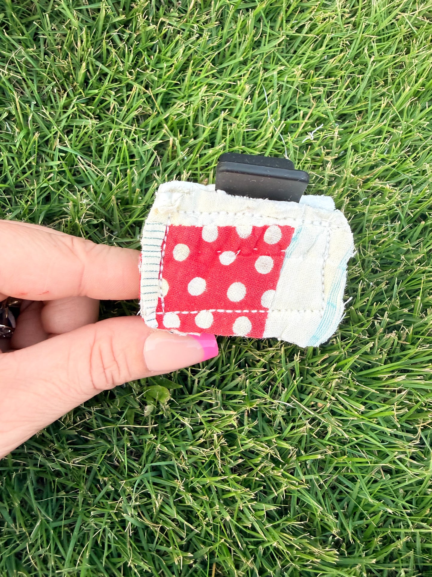 Vintage Quilt Claw Clip 2in 32