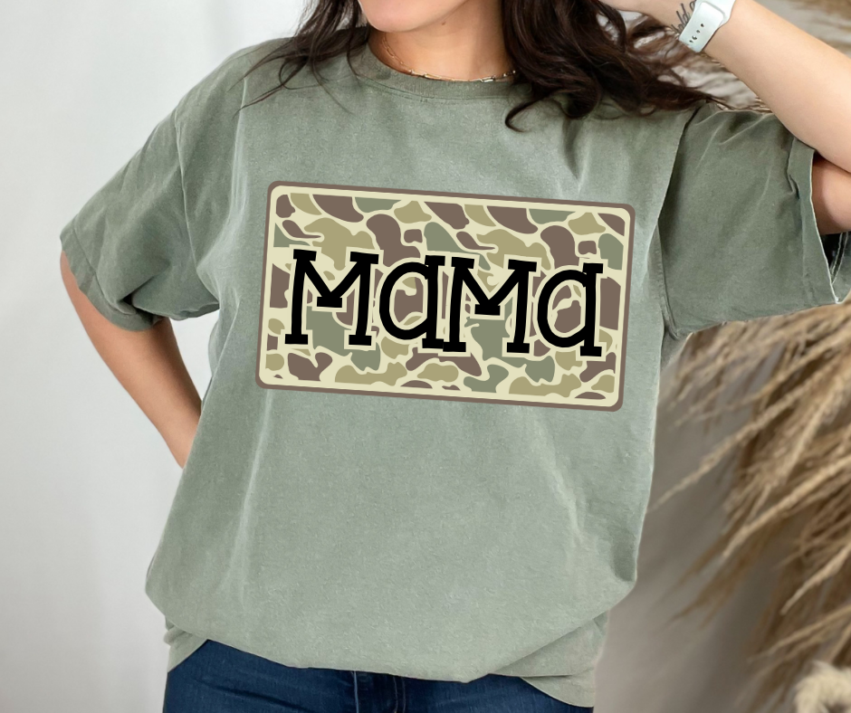 OLD SCHOOL CAMO MAMA