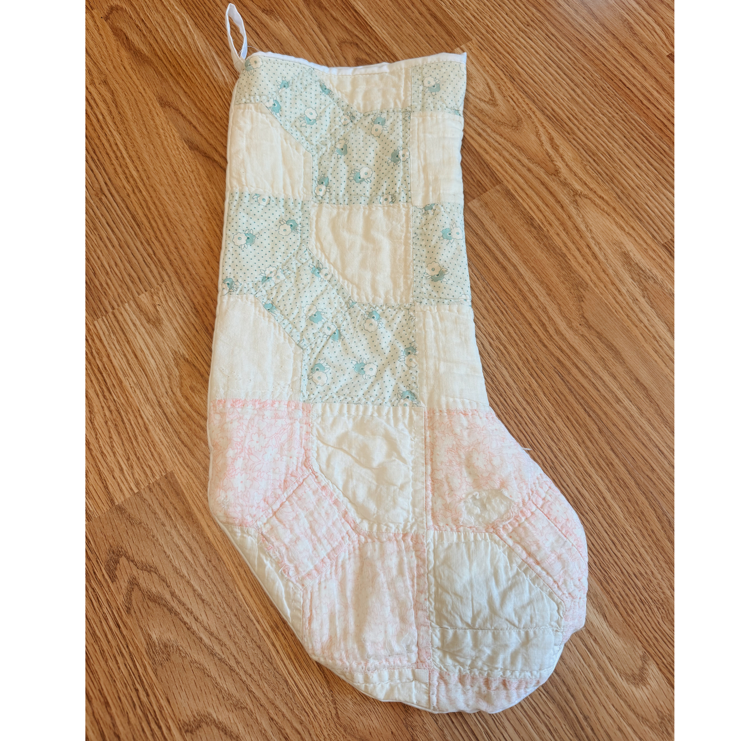 Vintage Quilt Stocking 106