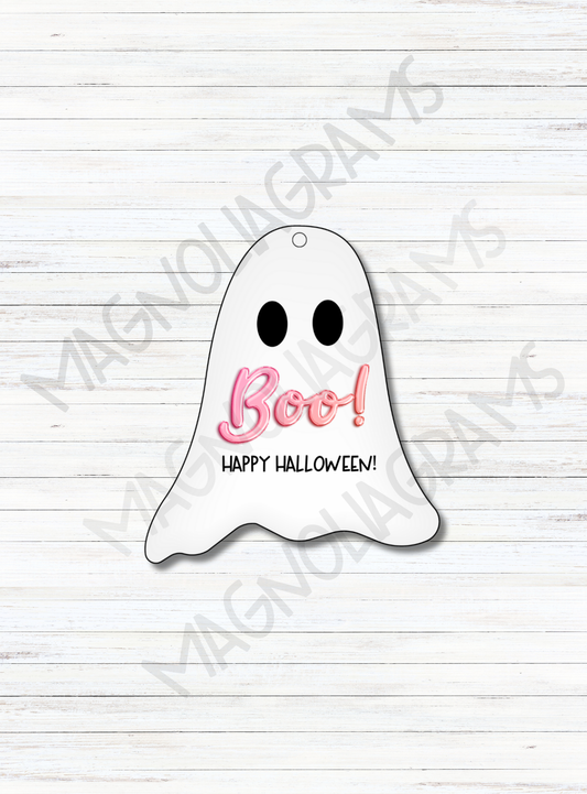 GHOST TAG PINK GOODY BAG TAG